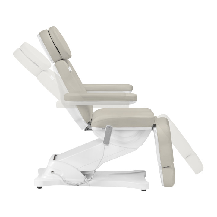 Fotel kosmetyczny elektryczny Sillon Classic 3 silniki beżowy