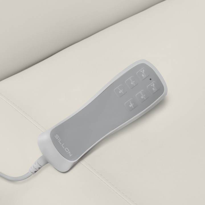 Fotel kosmetyczny elektryczny Sillon Classic 3 silniki beżowy