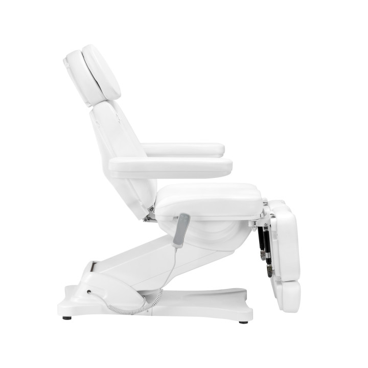 Fotel kosmetyczny do pedicure elektryczny Sillon Classic 2 silniki biały