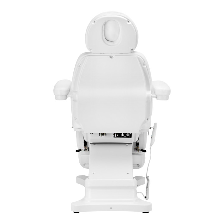 Fotel kosmetyczny do pedicure elektryczny Sillon Classic 2 silniki biały