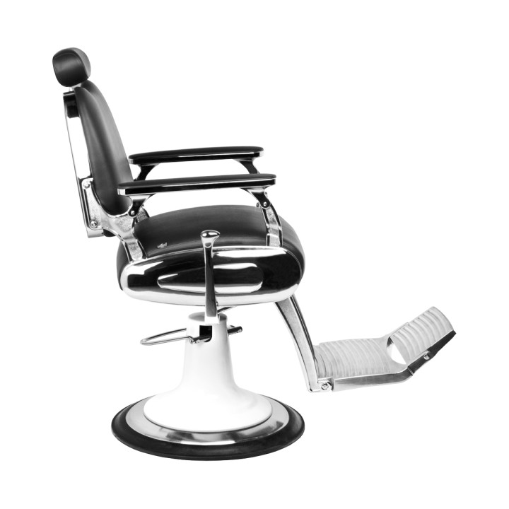 Fotel barberski Gabbiano Moto Style czarny