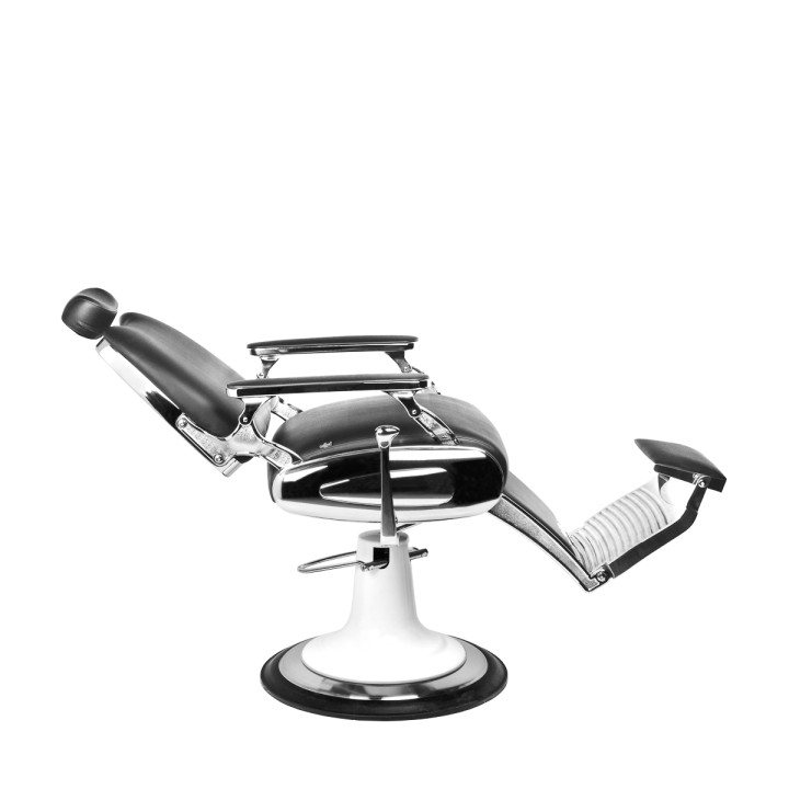 Fotel barberski Gabbiano Moto Style czarny