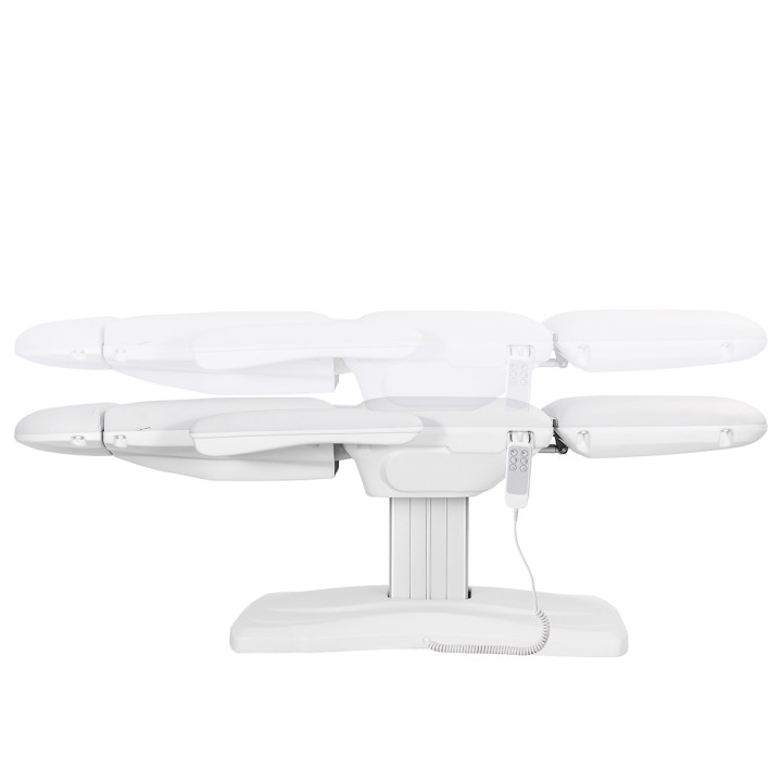Fotel kosmetyczny elektryczny Sillon Eclipse 3 silniki biały