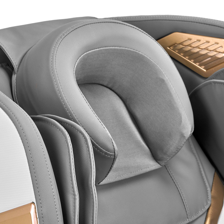 Fotel masujący Sakura Classic 306 Biało Szary