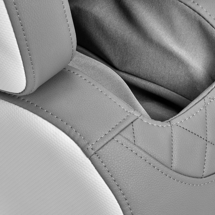 Fotel masujący Sakura Classic 306 Biało Szary