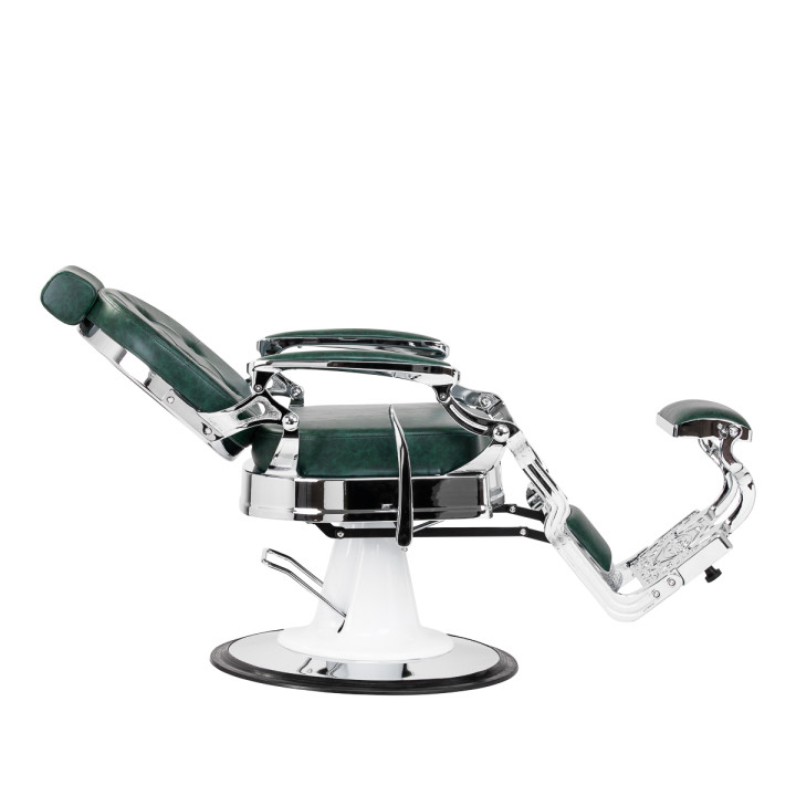 Fotel barberski Gabbiano President zielony