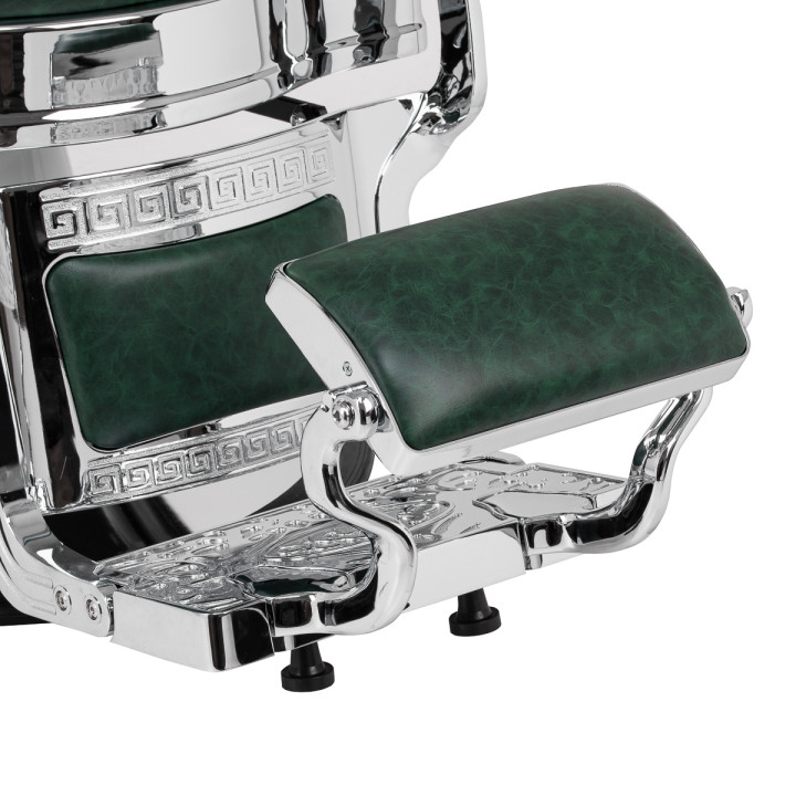 Fotel barberski Gabbiano President zielony