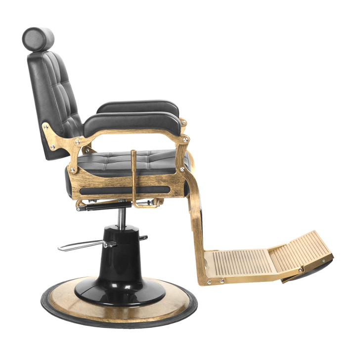 Fotel barberski Gabbiano Boss czarny