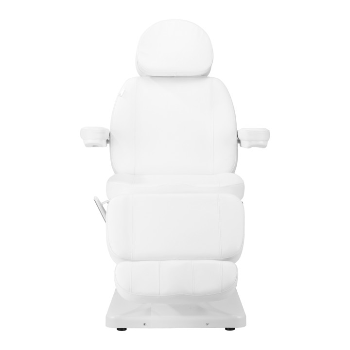 Fotel kosmetyczny elektryczny Sillon Luxury 3 silniki biały