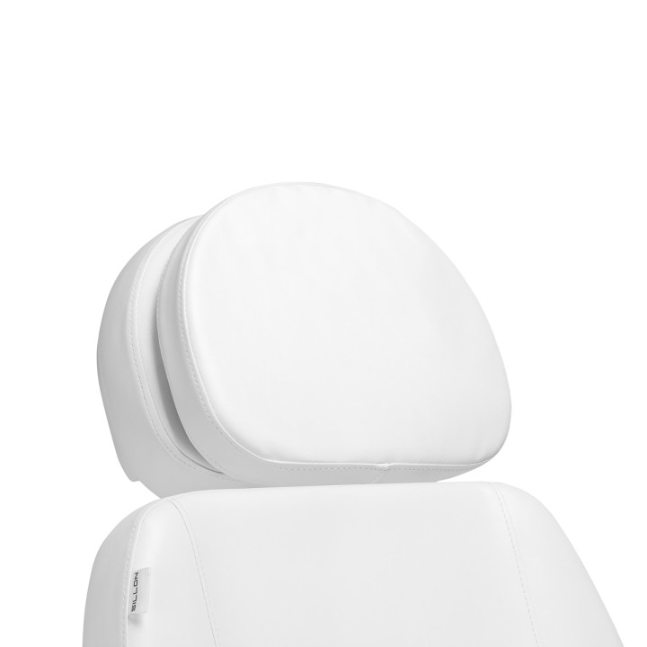 Fotel kosmetyczny elektryczny Sillon Luxury 3 silniki biały