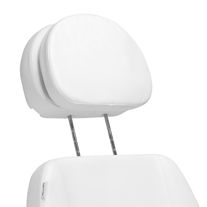 Fotel kosmetyczny elektryczny Sillon Luxury 3 silniki biały