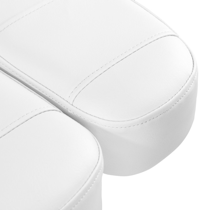Fotel kosmetyczny elektryczny Sillon Luxury 3 silniki biały