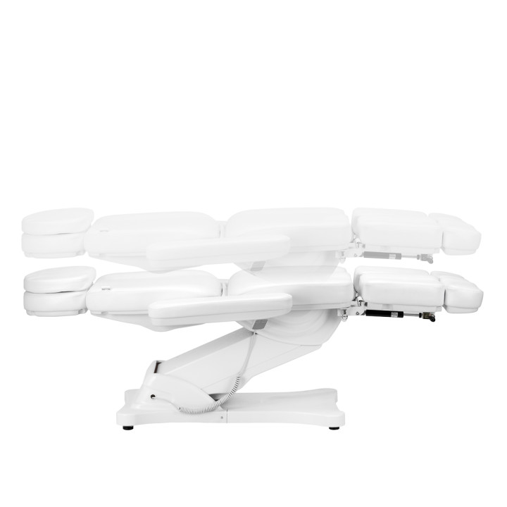 Fotel kosmetyczny do pedicure elektryczny Sillon Classic 3 silniki z kołyską biały