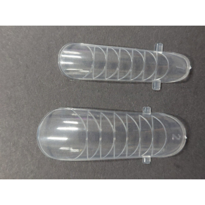 MAKEAR Dual Forms Oval - formy górne 120 szt.