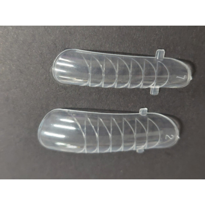 MAKEAR Dual Forms Oval - formy górne 120 szt.