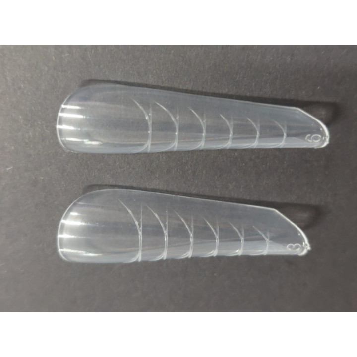 MAKEAR Dual Forms Russian Almond - formy górne 120 szt.
