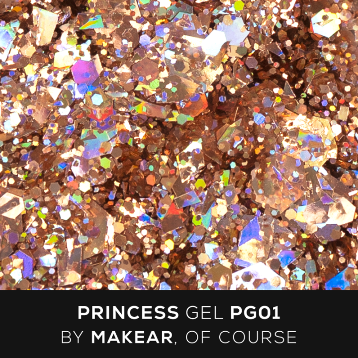 Żel do zdobień Makear Princess Gel PG01- Gold 5ml