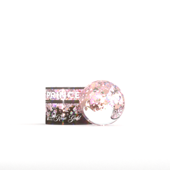 Żel do zdobień Makear Princess Gel PG02- Rose Gold 5ml