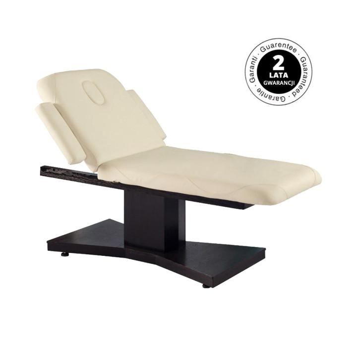 Spa leżanka kosmetyczna Azzurro 805 1 silniki venge/latte podgrzewana