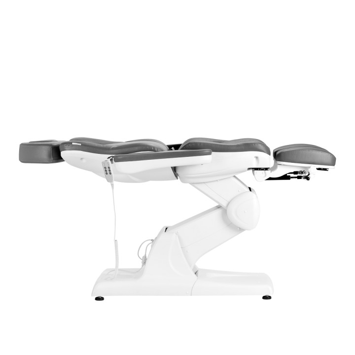 Fotel kosmetyczny do pedicure elektryczny Azzurro 870S 3 silniki szary