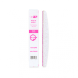 Nail4U Pilnik do paznokci 180/240 Basic Łódka Półksiężyc 1 sztuka