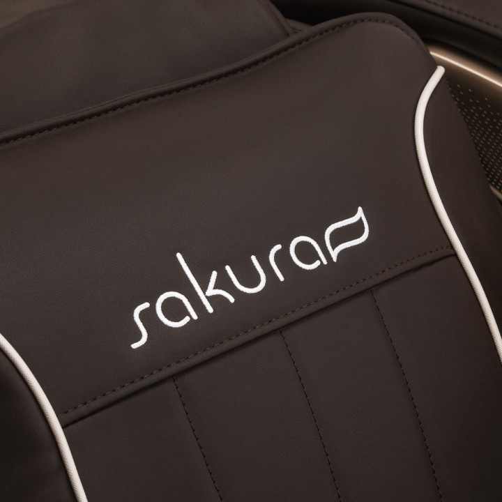 Fotel masujący Sakura Comfort Plus 806 brązowy