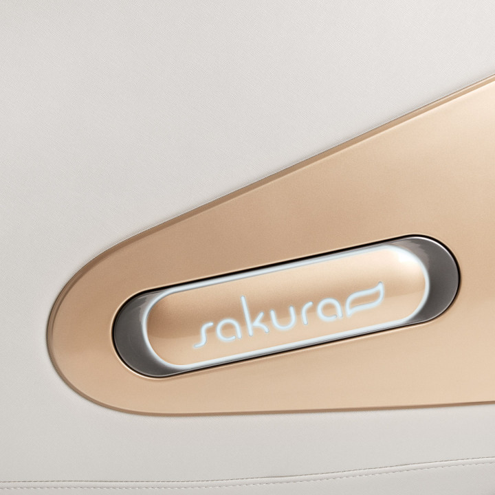 Fotel masujący Sakura Comfort Plus 806 brązowy