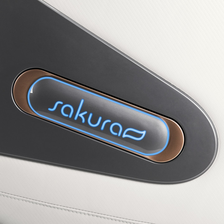 Fotel masujący Sakura Comfort Plus 806 szary