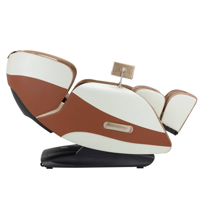 Fotel masujący Sakura Luxury 808 biało beżowy