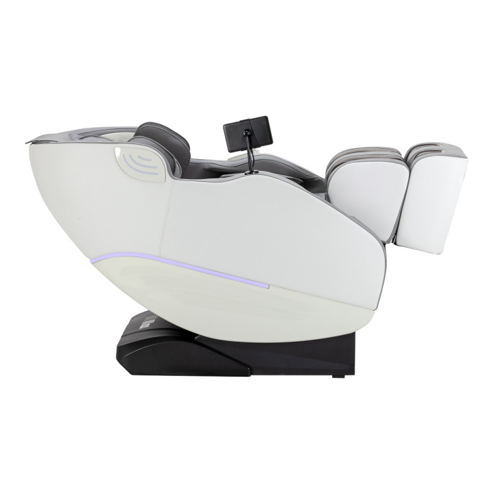 Fotel masujący Sakura Maximus 809 3D biało szary