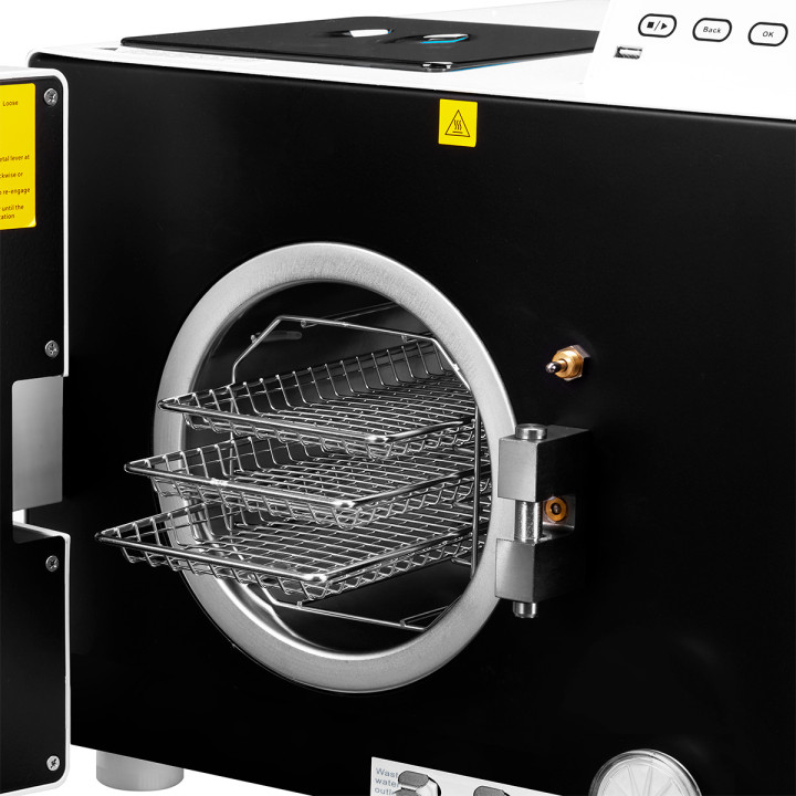 Lafomed autoklaw Compact Line LFSS12AD z drukarką 12 L klasa B medyczna