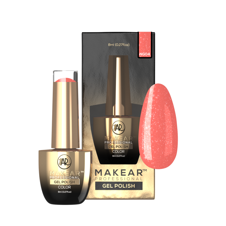 MAKEAR 8ML LAK. HYBR. NG04