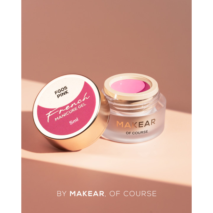 MAKEAR FG05 French Manicure Gel - Pink 5ml