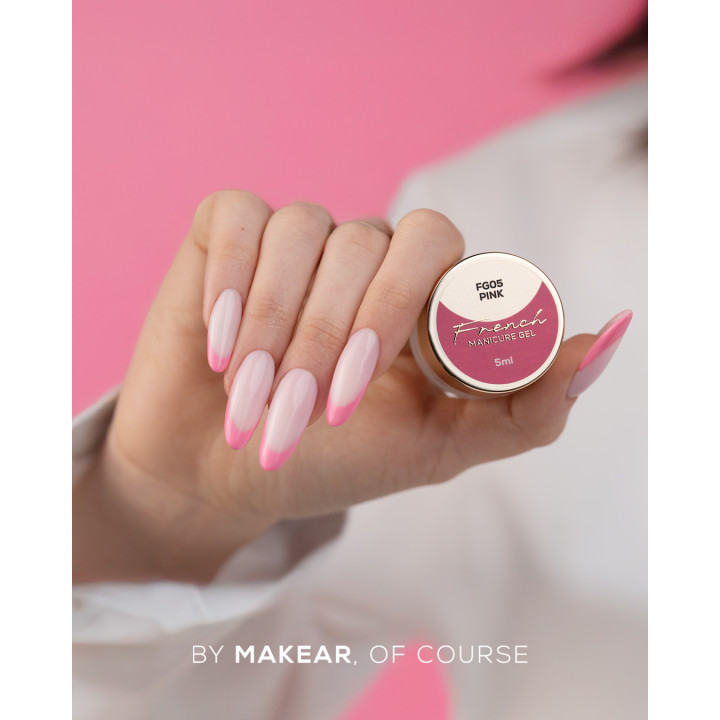 MAKEAR FG05 French Manicure Gel - Pink 5ml
