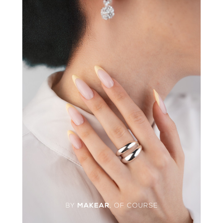 MAKEAR FG06 French Manicure Gel - Pastel Yellow 5ml