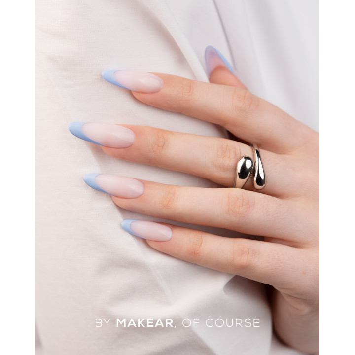 MAKEAR FG07 French Manicure Gel - Skay Blue 5ml