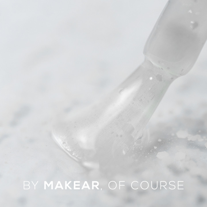 MAKEAR 8ML Top Dots White 8ml (no wipe)