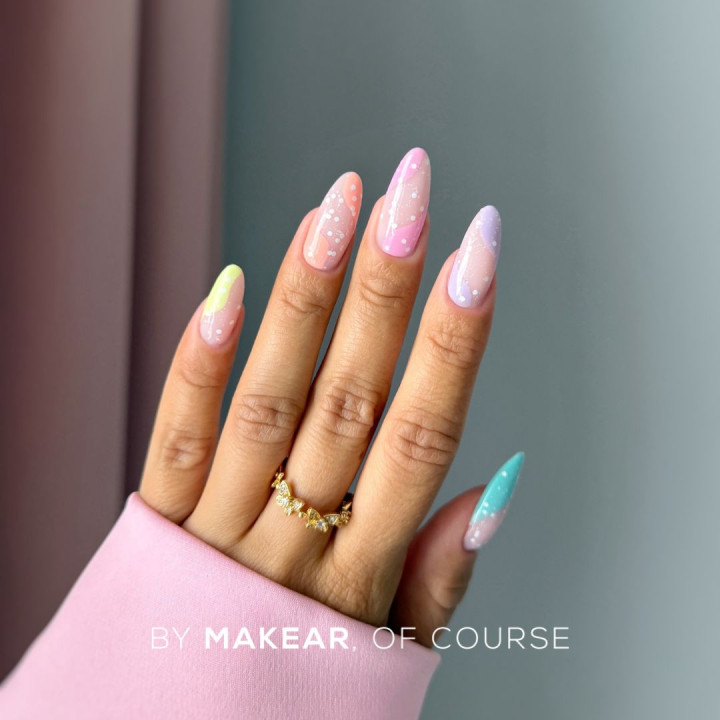 MAKEAR 8ML Top Dots White 8ml (no wipe)