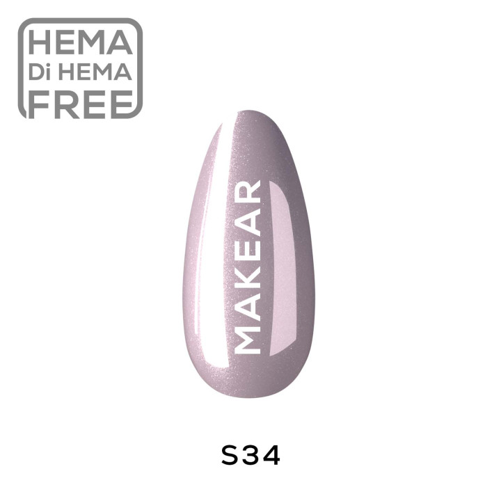 MAKEAR 8ML LAK. HYBR. S34