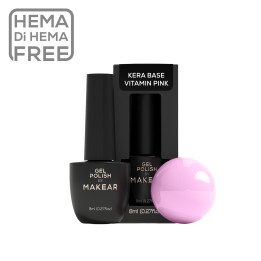 MAKEAR 8ML BAZA KERA - WZMACNIAJĄCA KVB 02 PINK