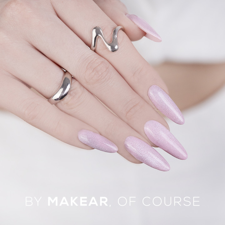 Makear 8ml Top Cat Eye Silver