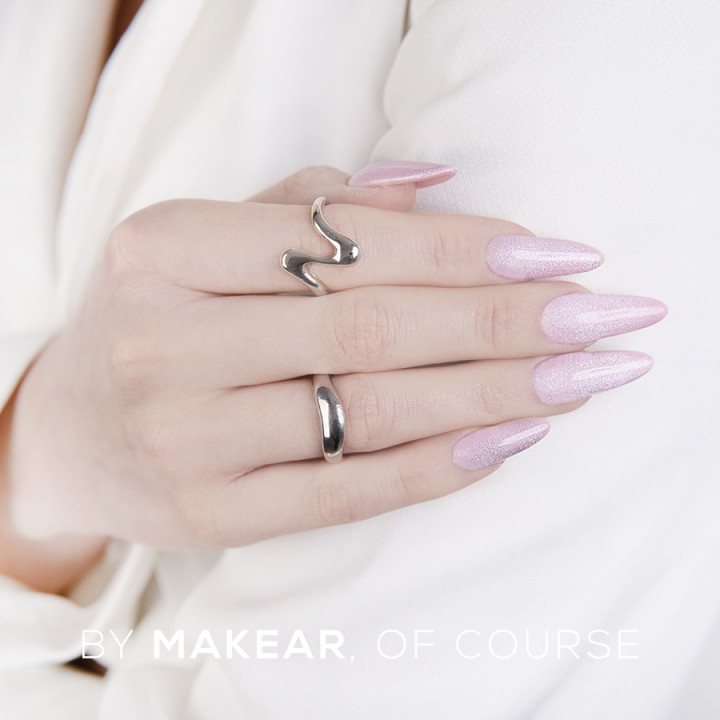 Makear 8ml Top Cat Eye Silver