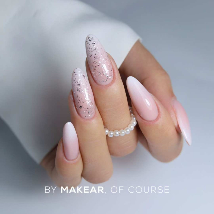 MAKEAR 8ML LAK. HYBR. TOP NW SILVER