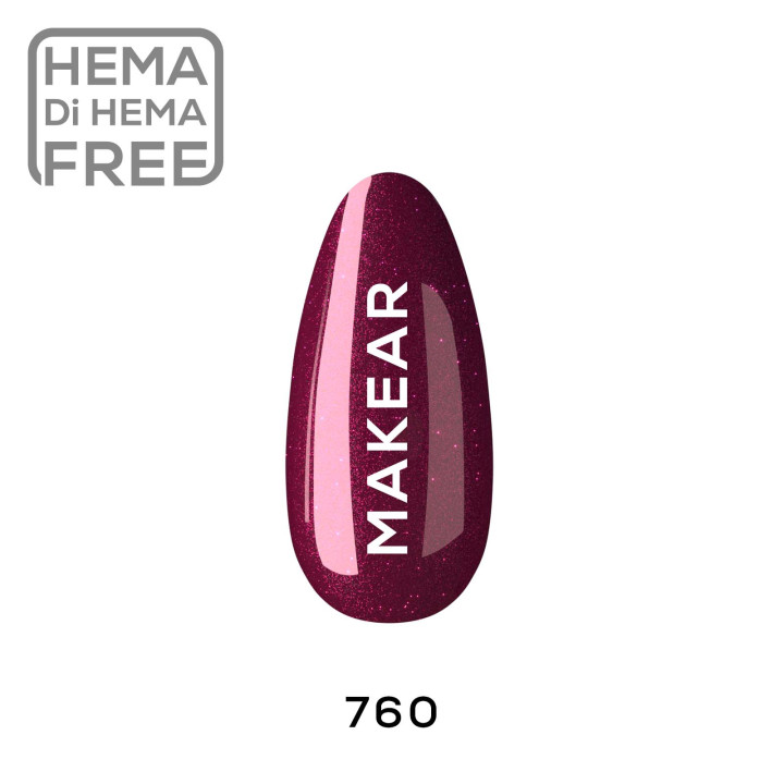 MAKEAR 8ML LAK. HYBR. 760