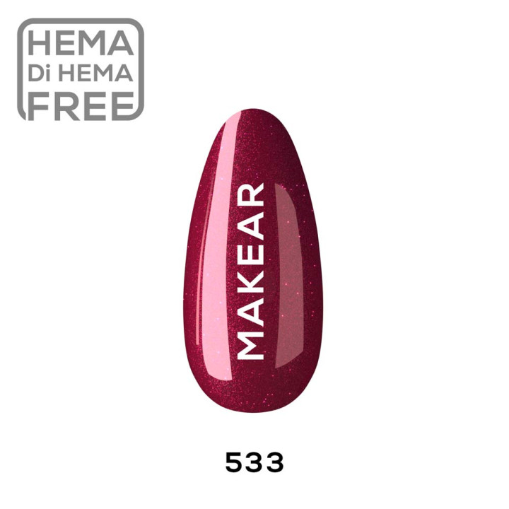 MAKEAR 8ML LAK. HYBR. 533
