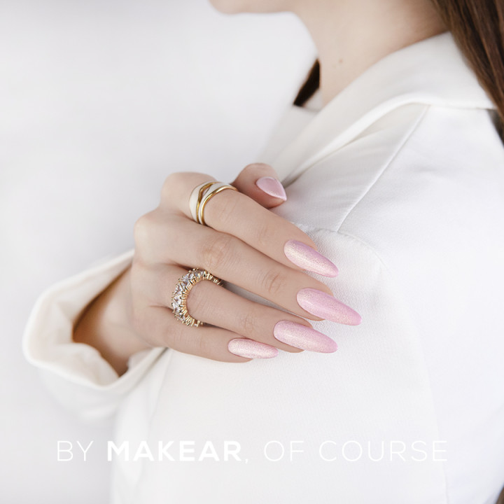 Makear 8ml Top Cat Eye Gold
