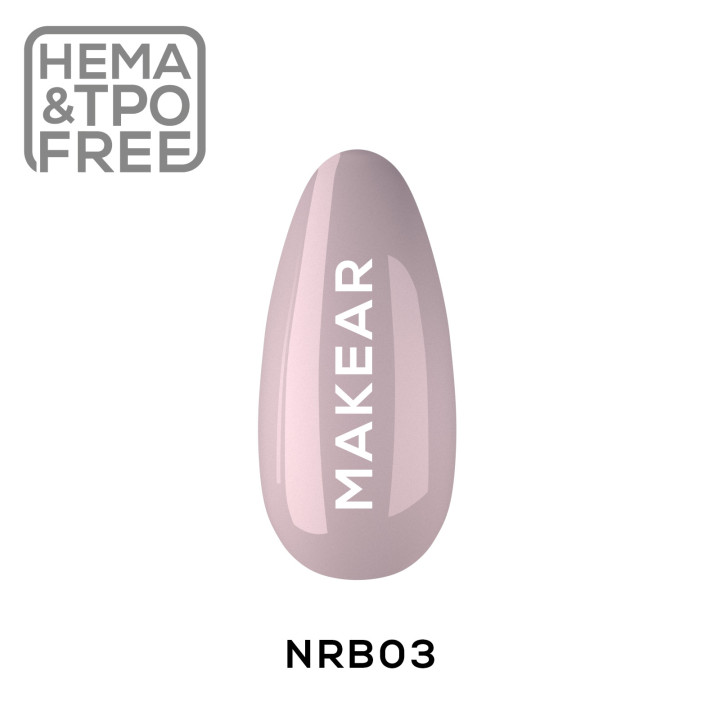 MAKEAR 8ML LAK. HYBR. NRB PUDDING PINK
