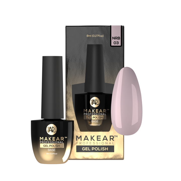 MAKEAR 8ML LAK. HYBR. NRB PUDDING PINK