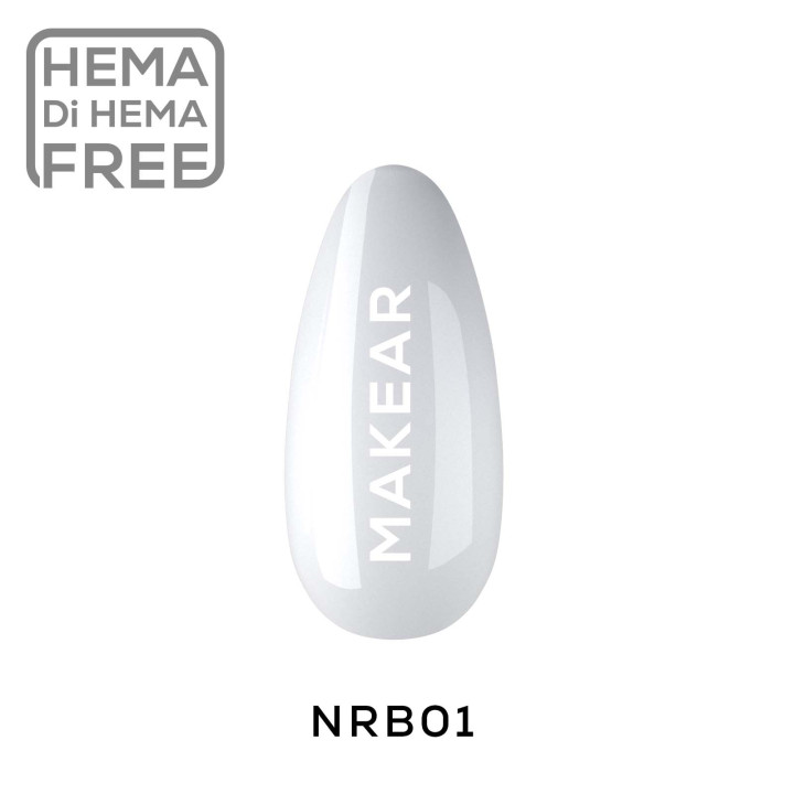 MAKEAR 8ML LAK. HYBR. NRB WHITE