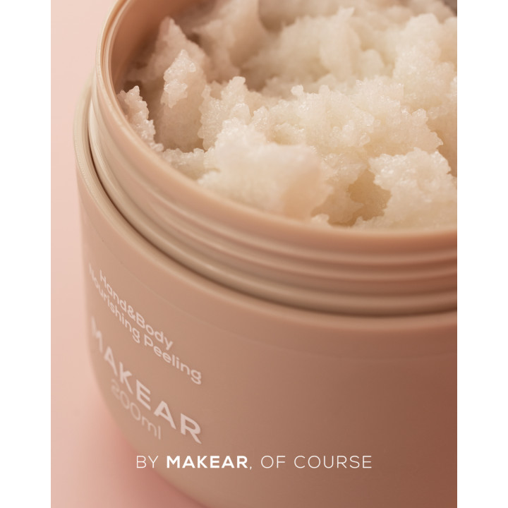 MAKEAR 200ml Odżywczy Peeling do Dłoni i Ciała Bloom